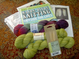Recent addition to already huge stash of knitting supplies.